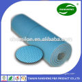 Double sides color embossed yoga mat , sleeping mat